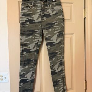 Express Green Skinny Jeans